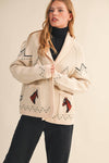 Izzy Horse Knit Sweater