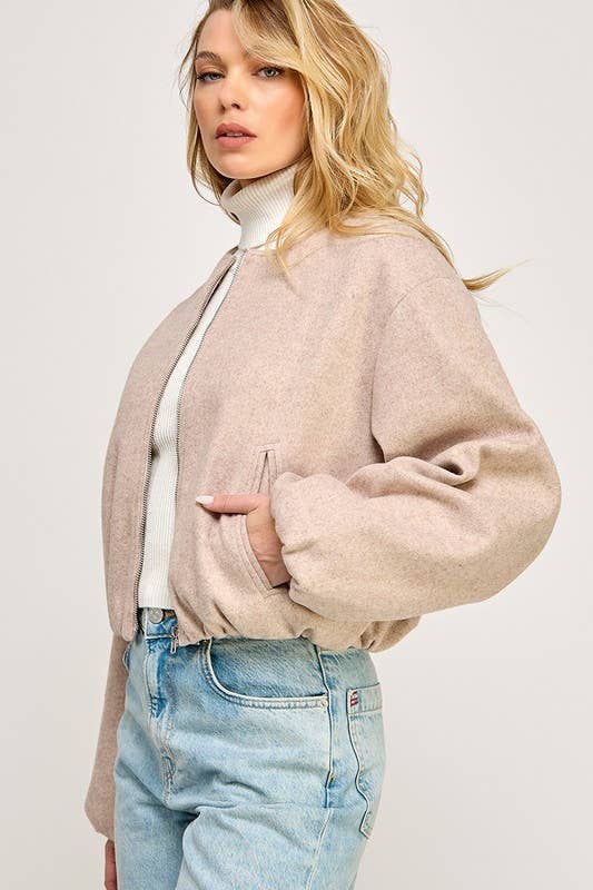 Soft Bomber Jacket