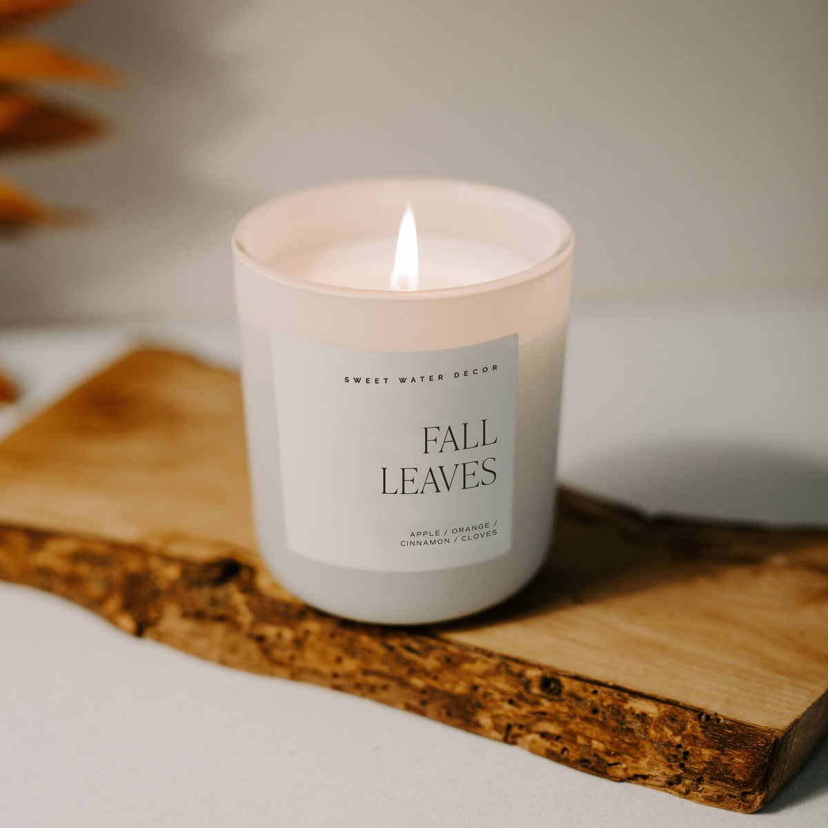 Fall Leaves Soy Candle