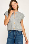 Amelia Chunky Sweater Vest