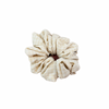 Cream Gingham Jumbo Scrunchie