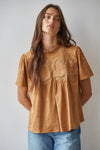 Lindsey Lace Detail Top