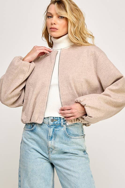 Soft Bomber Jacket