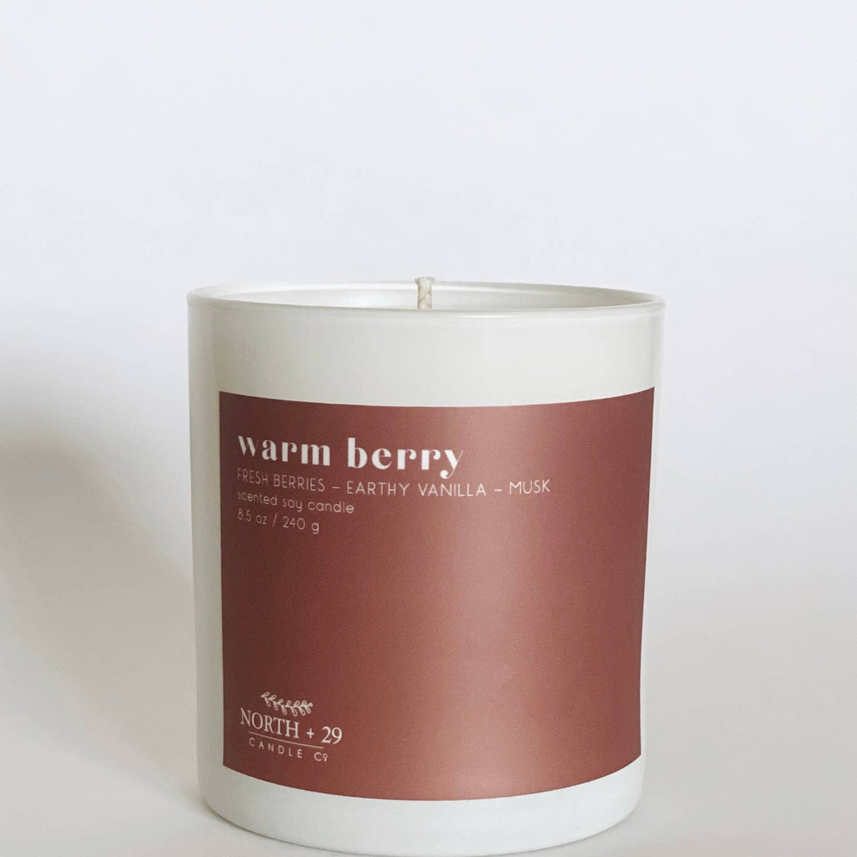 Warm Berry Soy Candle