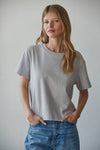 Tory Knit Crew Neck Short Sleeve