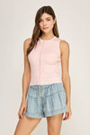 Amelia Scallop Knit Tank