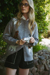 Caroline Dog Knit Cardigan