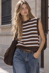 Striped Sweater Vest