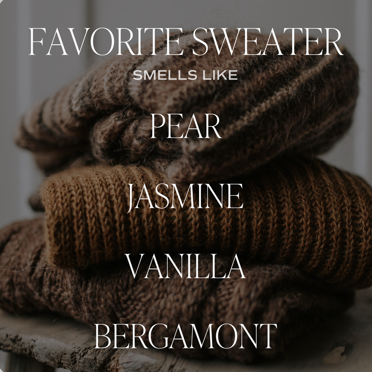 Favorite Sweater Soy Candle