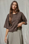 Kelsey Quarter Sleeve Cardigan