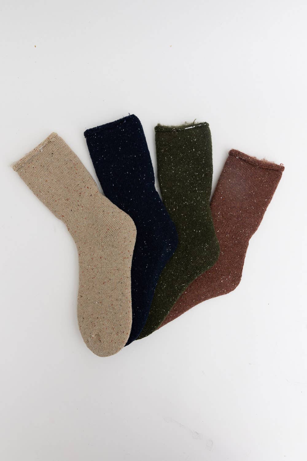 Thick Knit Crew Socks