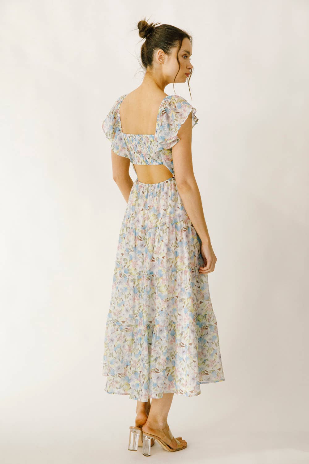 Floral Romantic Midi Dress