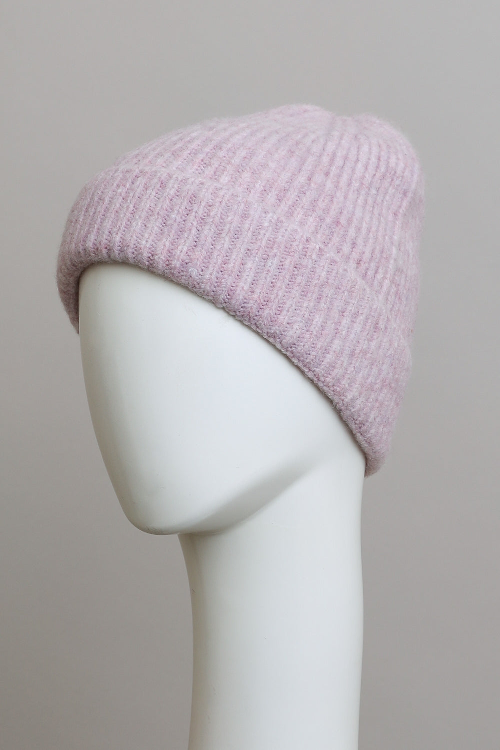 Rib Knit Cuffed Beanie