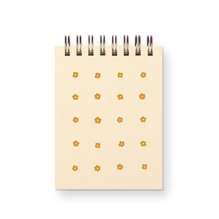 Flower Grid Mini Jotter