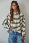 Angela Striped Long Sleeve Top
