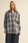 Tyla Plaid Shacket