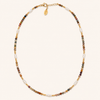 Anna Multi Brown Bead Necklace