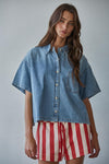 Mitchell Denim Top