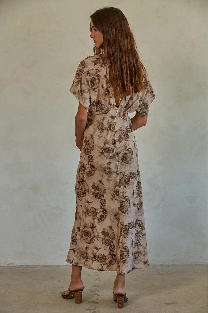 Full Bloom Midi Dress