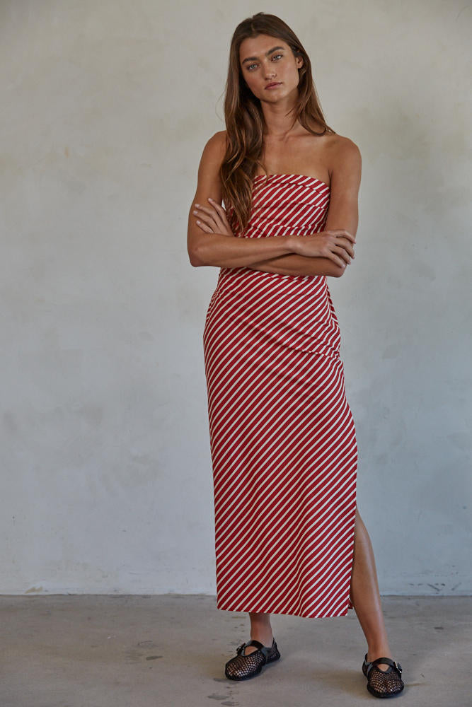 Casablanca Striped Skirt