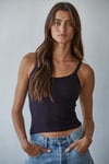 Avery Padded V-Neck Seamless