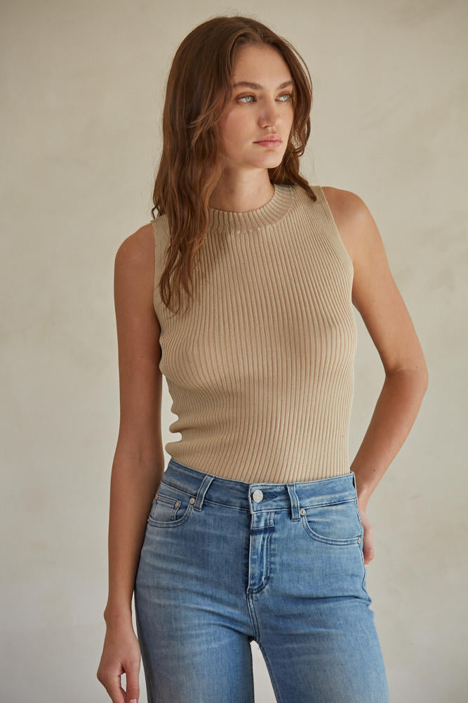 Katie Rib Knit Top