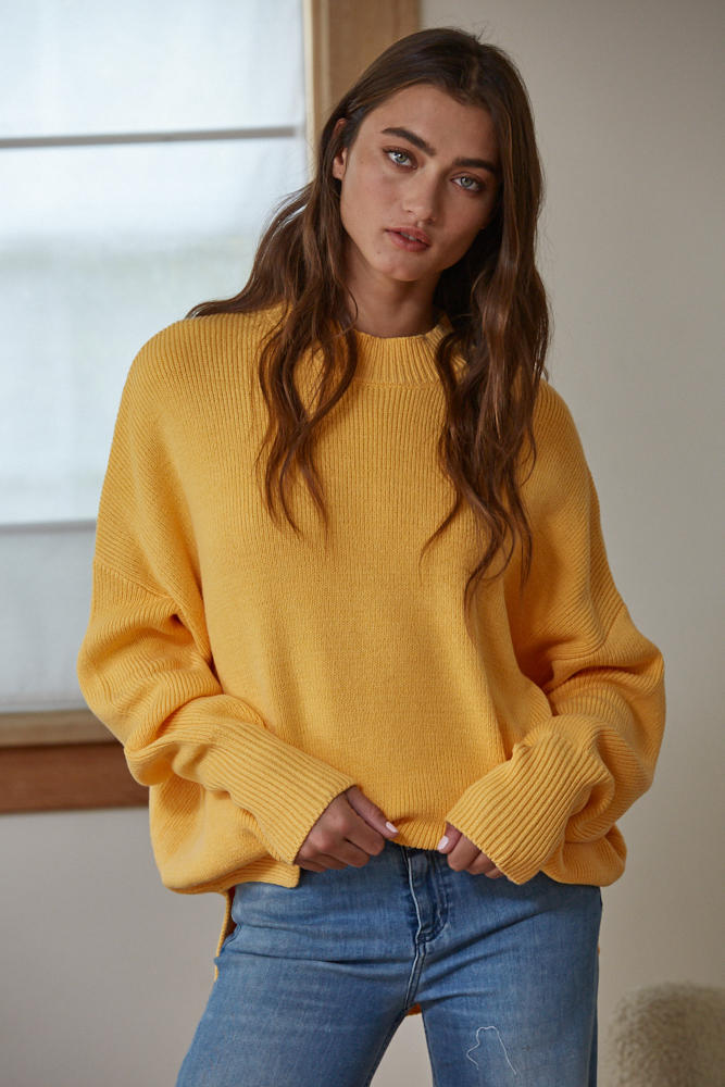 Riley Ribbed Knit Sweater