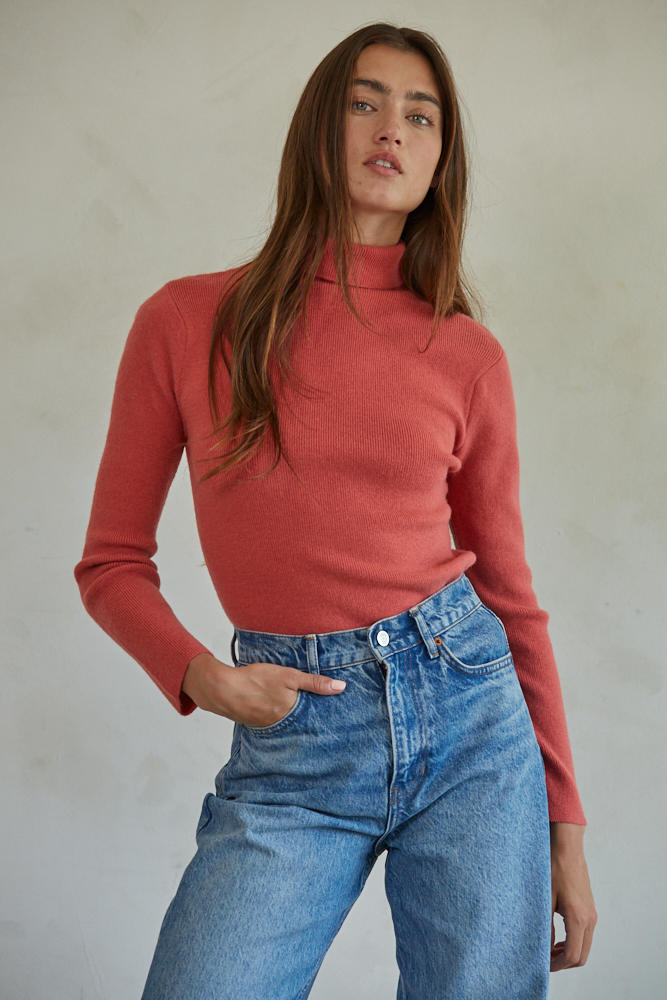 Mercer Turtle Neck Top