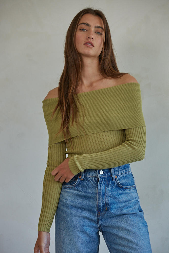 First Glance Sweater Top