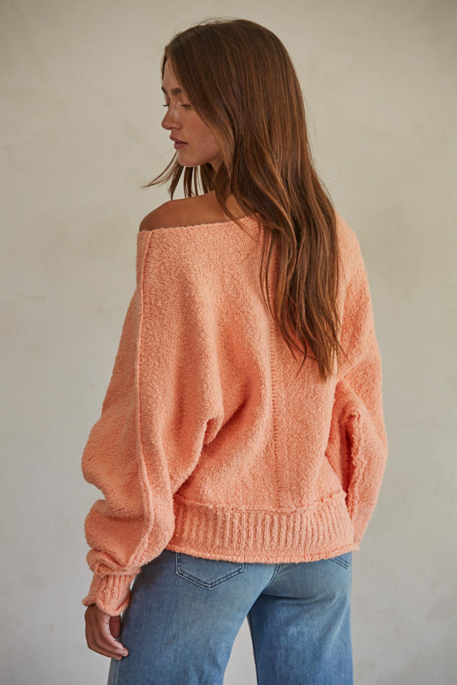 Reyes Boat Neck Sweater