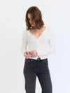 Stargazer Pointelle Cardigan Top