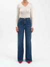 Far Out High Rise Wide Leg Jeans