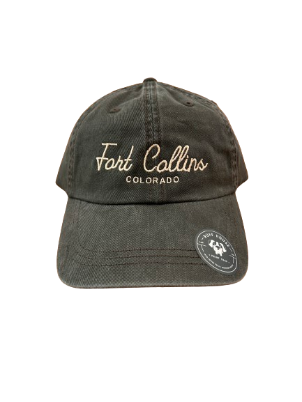 Fort Collins Script Baseball Hat