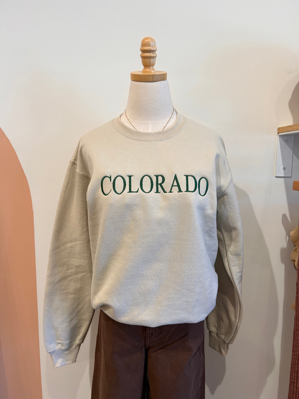 Colorado Embroidered Crewneck