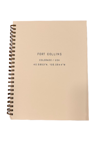 Fort Collins Standard Type Notebook