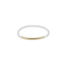 Bliss Bar Gold 3mm Mixed Metal Bracelet