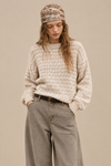 Nicole Textured Stripe Sweater