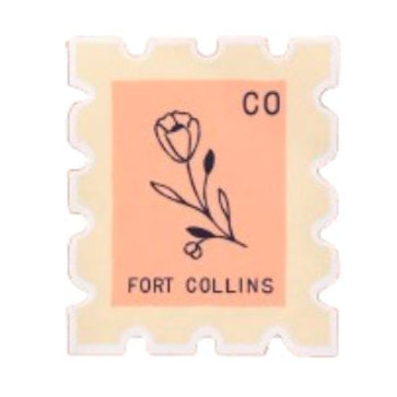 Fort Collins Stamp Sticker