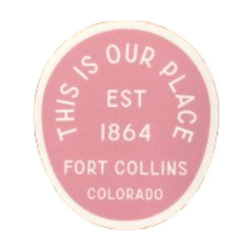 Our Place FoCo Sticker