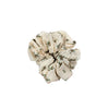 Neutral Floral Jumbo Scrunchie