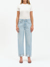 Venice High Rise Barrel Jean