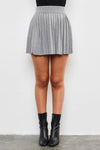 Polly Pleated Knit Skirt