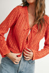 Juliette Tie-Front Cardigan