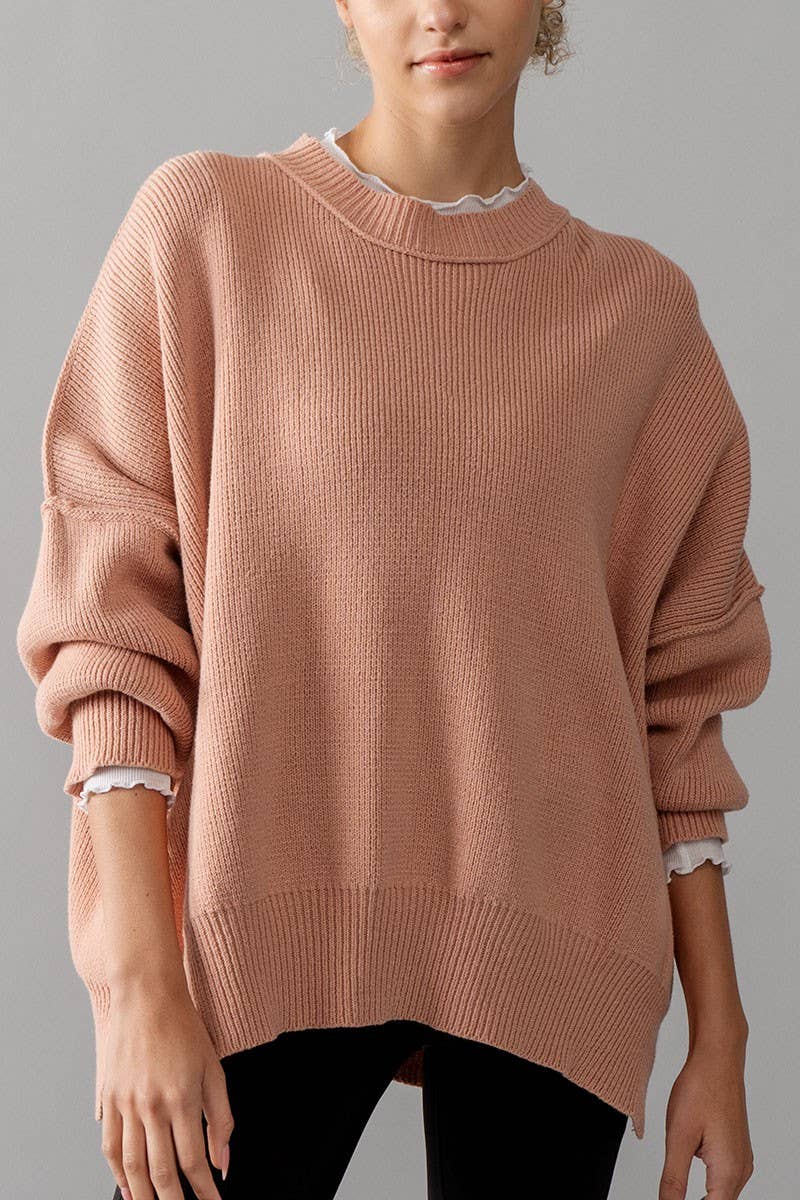 Oversized Crewneck Sweater