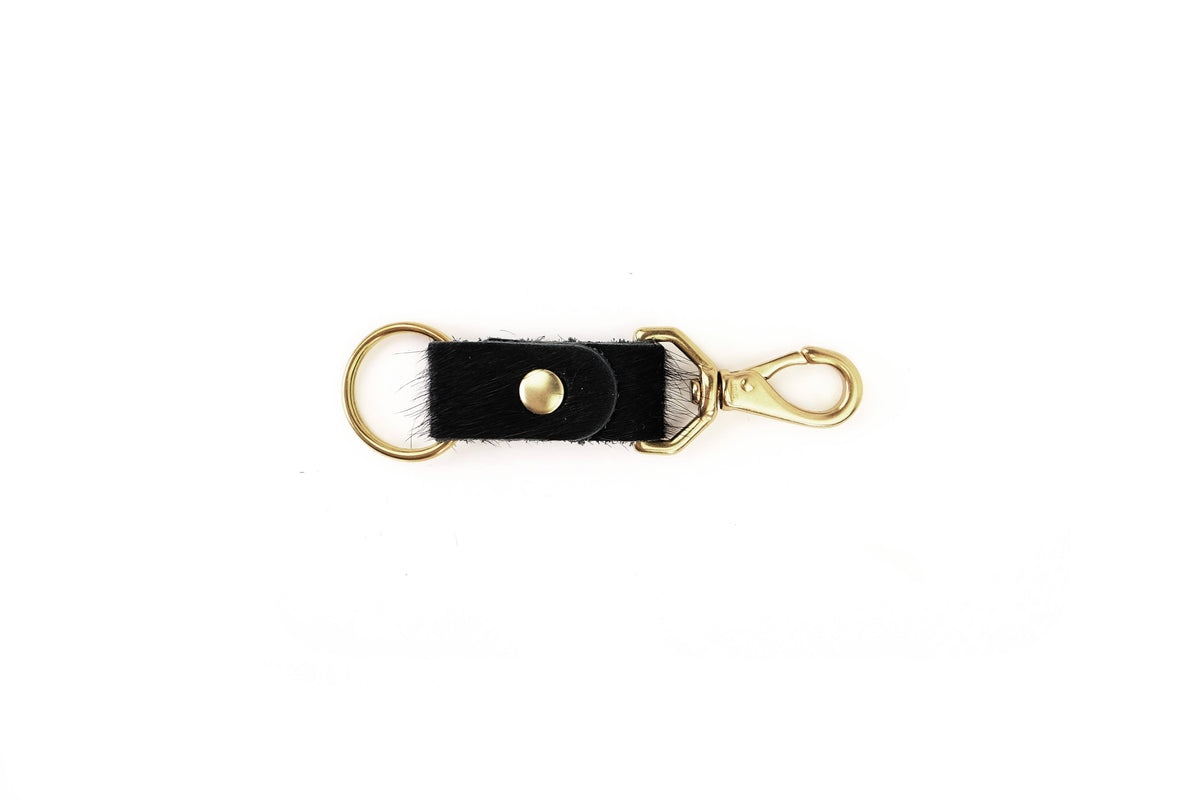 Cowhide Keychain