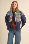 Corinne Patchwork Quilted Jacket