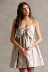 Stella Bow Mini Dress