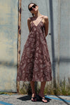 Tori Paisley Midi Dress