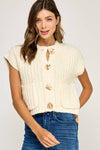 Amelia Chunky Sweater Vest