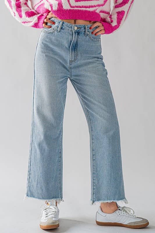 Light Wash Denim Jeans